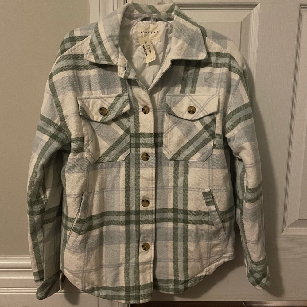 Plaid Insulated Shacket